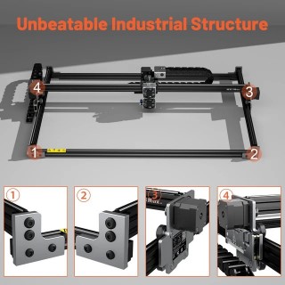 Original NEJE 3 MAX Laser Engraving Machine with App Control
